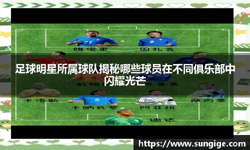 足球明星所属球队揭秘哪些球员在不同俱乐部中闪耀光芒