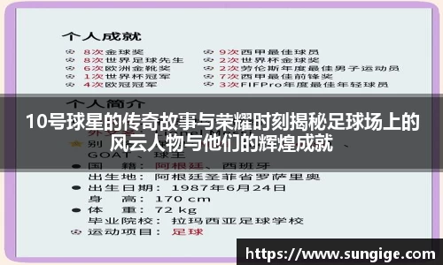 10号球星的传奇故事与荣耀时刻揭秘足球场上的风云人物与他们的辉煌成就